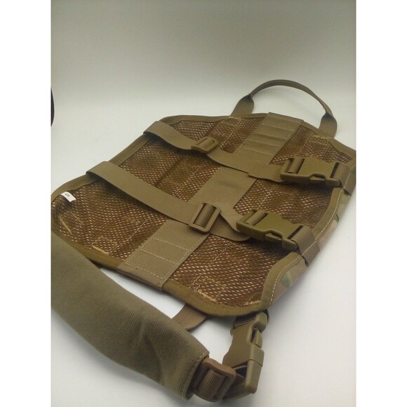 Tactical Vest Nylon Front Clip Dog Harness Khaki/Camo size Small - Picture 6 of 6